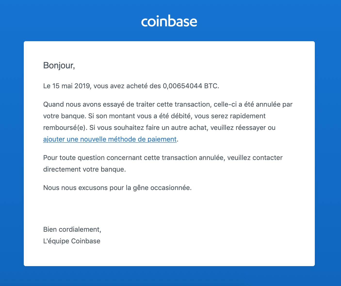 Acheter Bitcoin (BTC) par carte bancaire ou virement