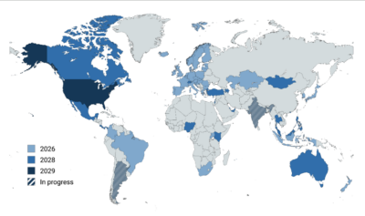 States participating to automatif exchange of information on crypto-assets