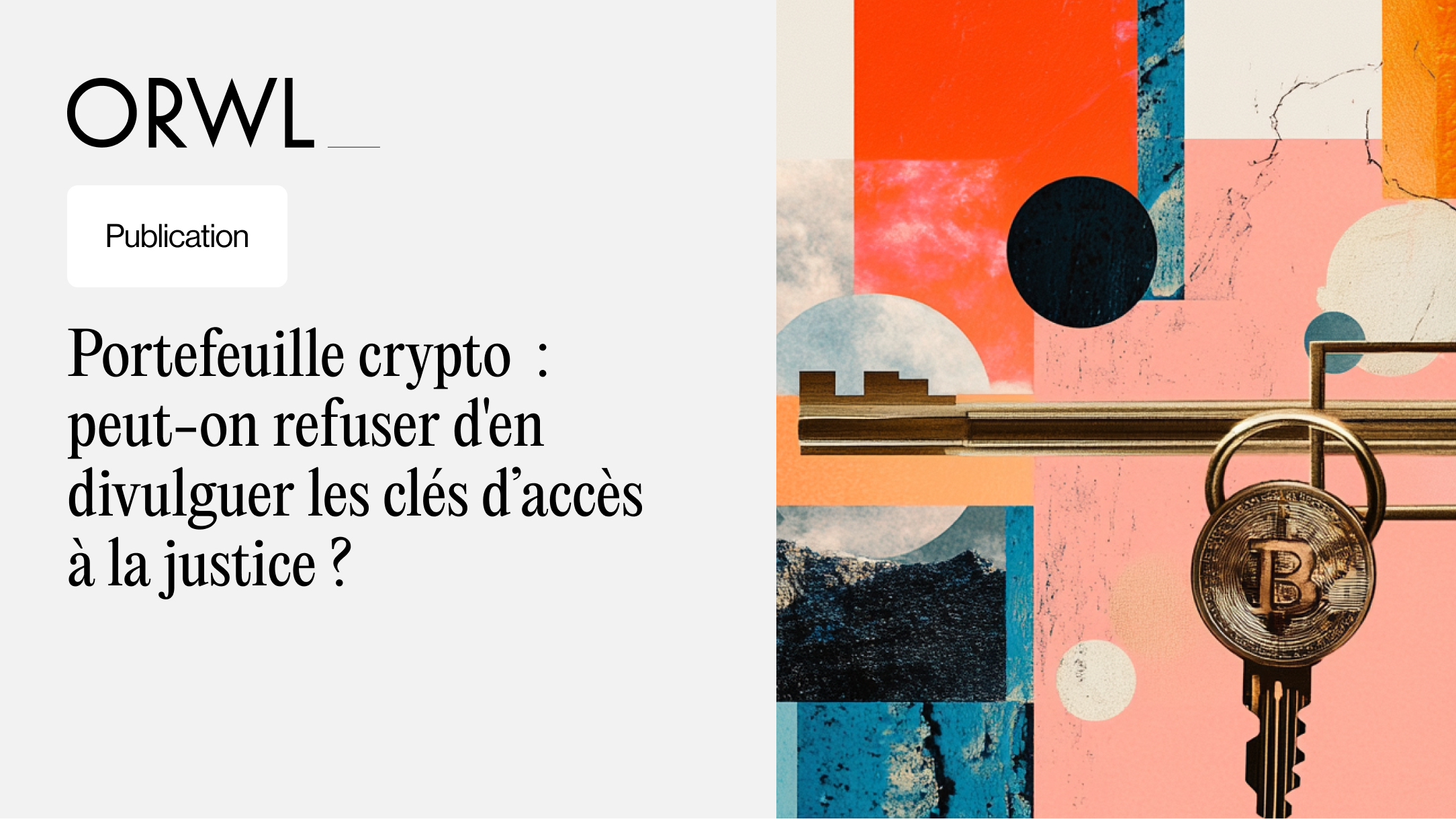 Portefeuille crypto : peut on refuser d'en divulguer les clés à la ...