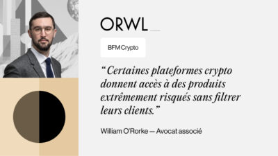 [Intervention] William O’Rorke sur BFM Crypto